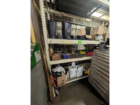 Cleaners, Collets, Misc on Shelf (Shelf Not Included)