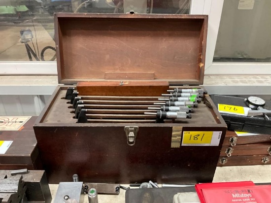 Starrett Micrometer Set 6"- 12"