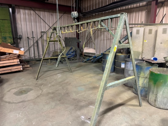 129" Paint Hanger Rack