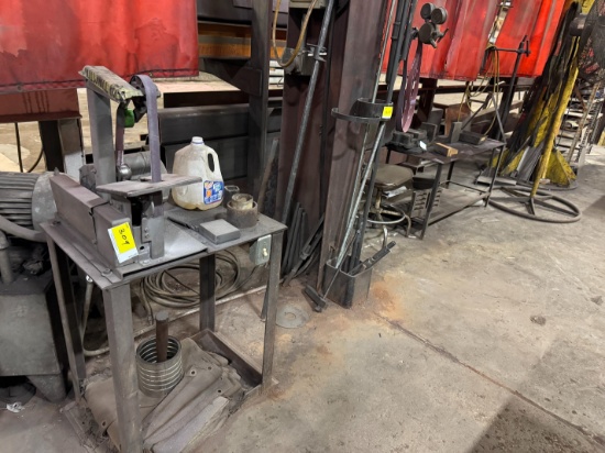 Belt Stander W/ Stand, Threadall & Bar Clamp