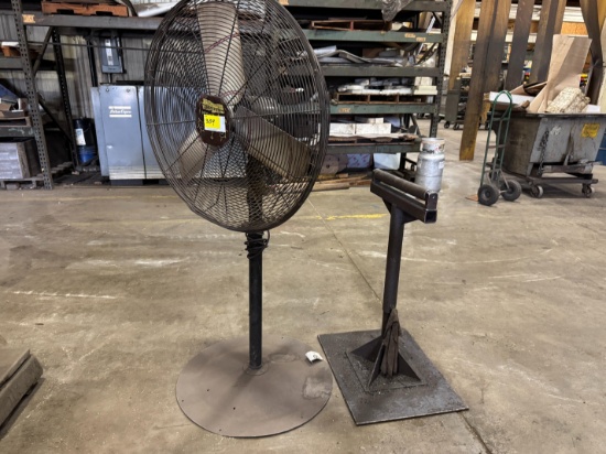 Roller Stand & Pedestal Fan
