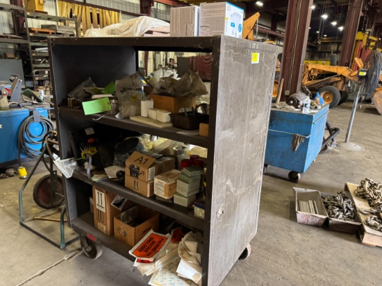 4' Rolling Cart w/ Contents