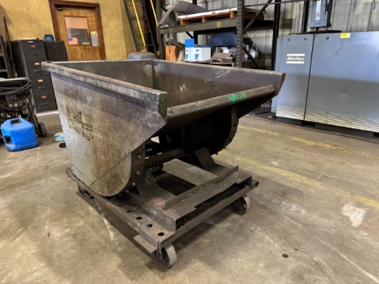 Wright Rolling Self Dumping Hopper