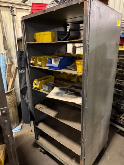 30" Cart w/ Parts Bins with connection fittings