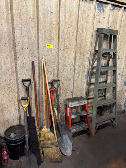 Brooms, Shovels, Ladders
