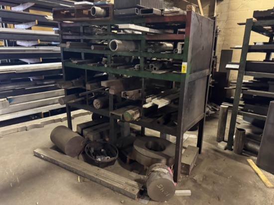 85"X75" Shelving Unit W/ Drops & Cut Outs