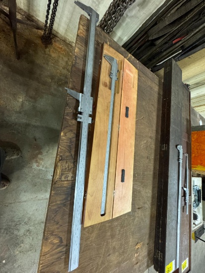 (2) Starrett Depth Measuring Tools