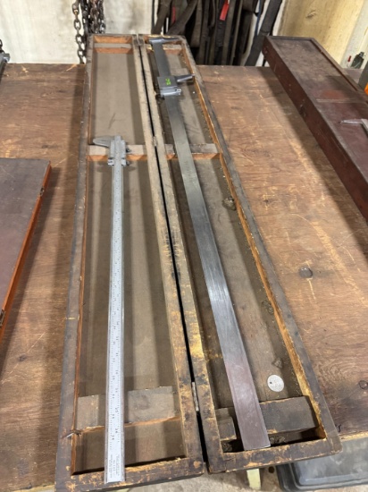 (2) Starrett Depth Measuring Tools