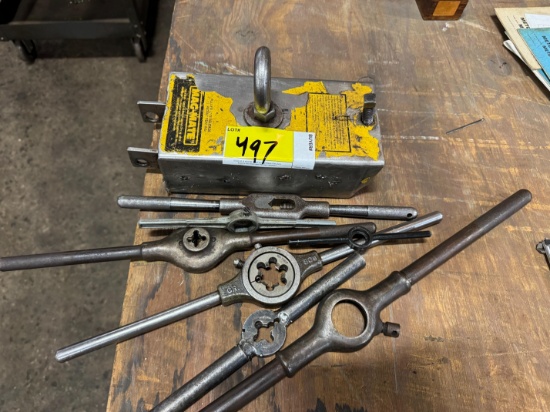 Mag-Mate Lifting Magnet & Dye Taps
