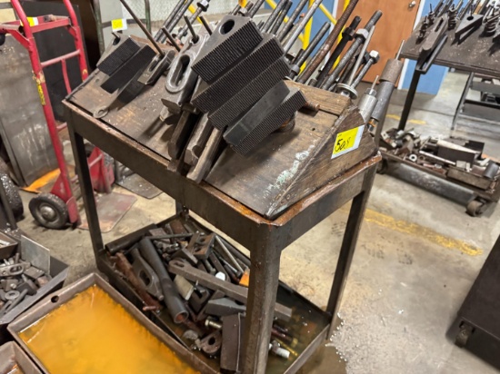 Rolling Shop Cart W/ Step Blocking