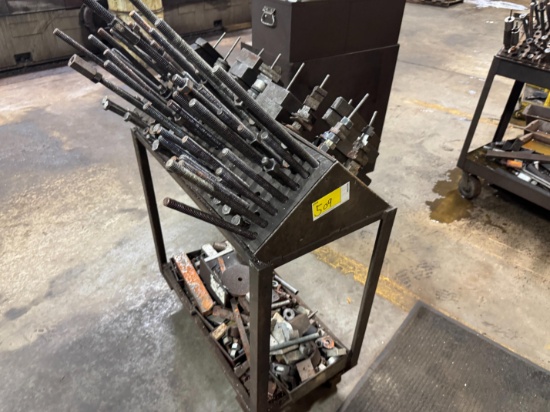 Rolling Shop Cart W/ Step Blocking
