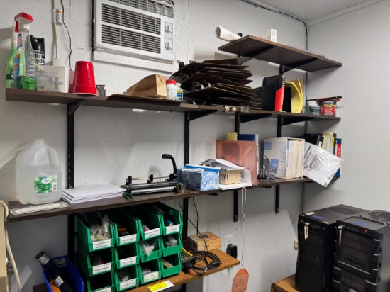 Parts Bins, End Mills, Chucks, Slitter Shells, Clip Boards,