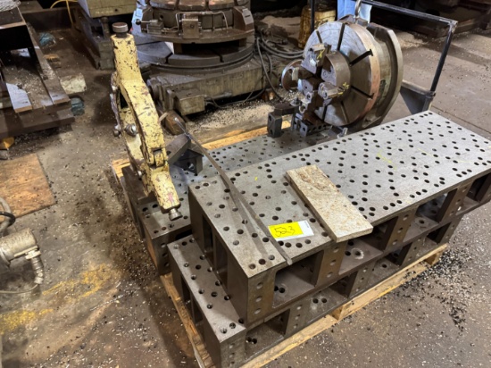 Troyhe U15 Rotary Table w/ 3 28" Fixtures