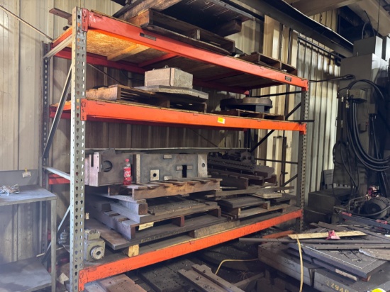 Pallet Racking w/ Fixtures/Scrap