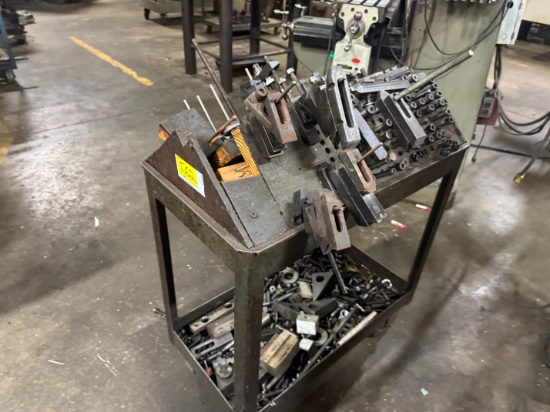Rolling Shop Cart W/ Step Blocking