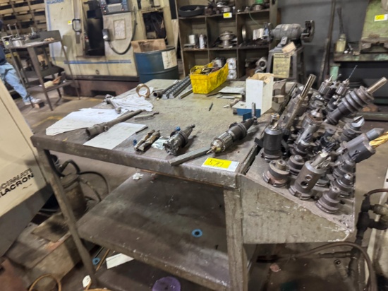 37"x37" Tooling Holder w/ Tools