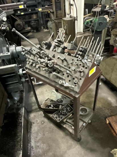 Rolling Shop Cart W/ Step Blocking