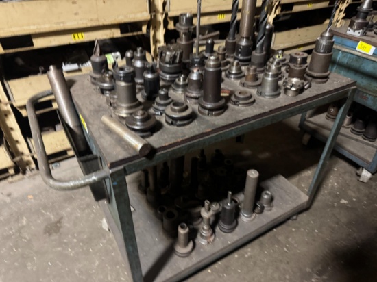 Rolling Cart w/ Various Tool Holders