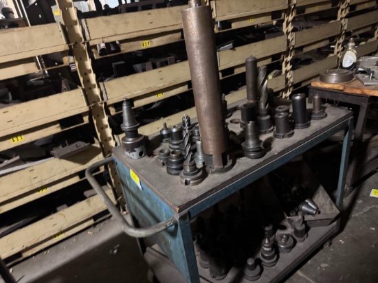 Rolling Cart w/ Various Tool Holders