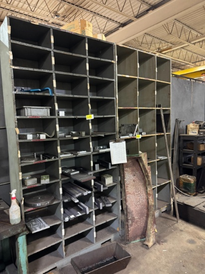 2 96"x48" Shelves w/ Material