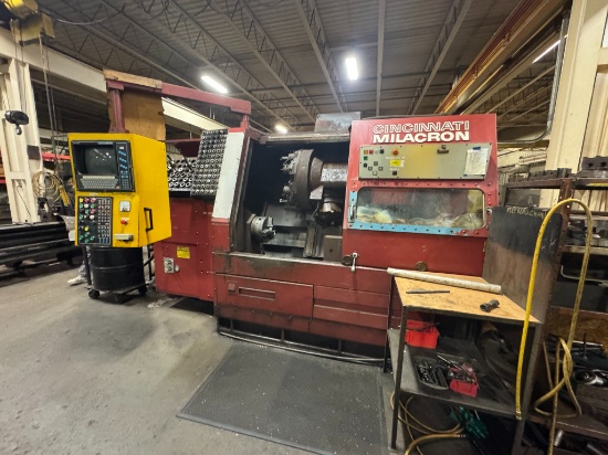 Cincinnati Milacron 12 Cinturn Chucking Center CNC Lathe