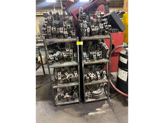 (2) Jaw Storage Shelves W/ Jaws