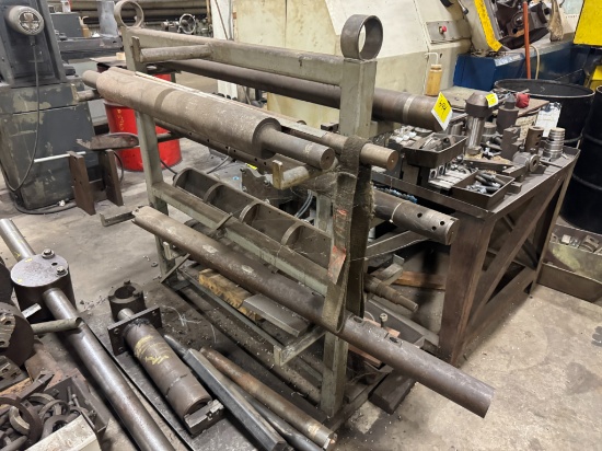 4' Material Rack W/ Material