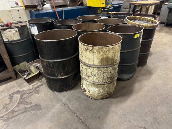 (14) 55 Gal. Steel Drums