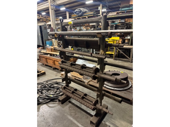 3' Material Rack W/ Contents