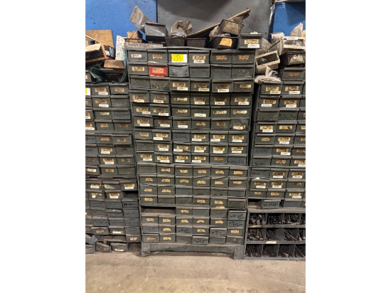 Hard Ware Storage W/ Machine Screws, Nuts, Washers & More