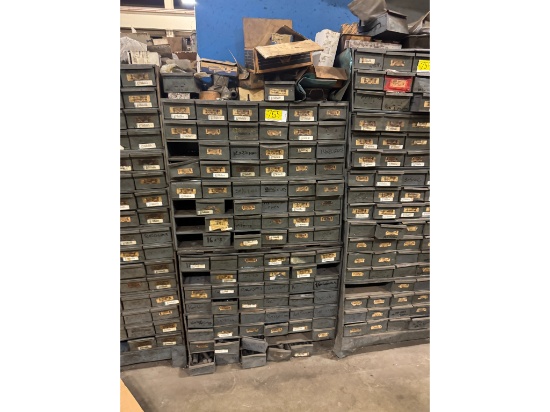 Hard Ware Storage W/ Machine Screws, Nuts & More