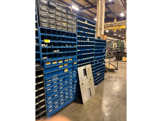Hardware Organizers & Bolt Bins W/ Contents- Hardware