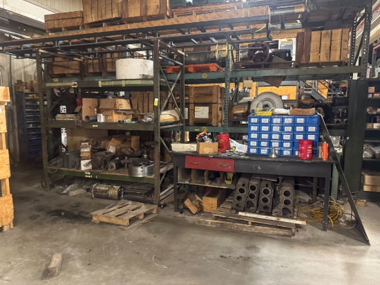 Racking, Bench W/ Contents