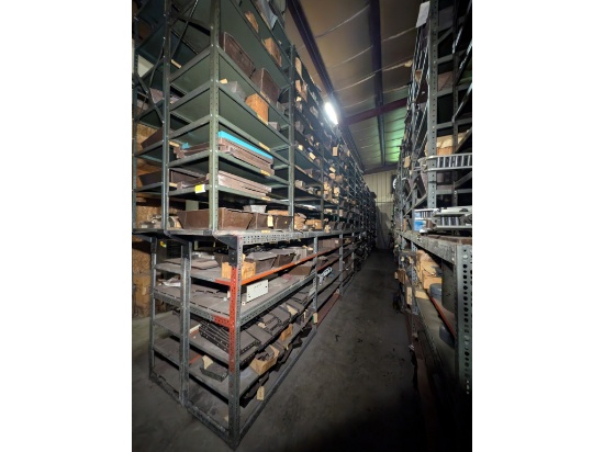 Large Assortment of Parts & Racking