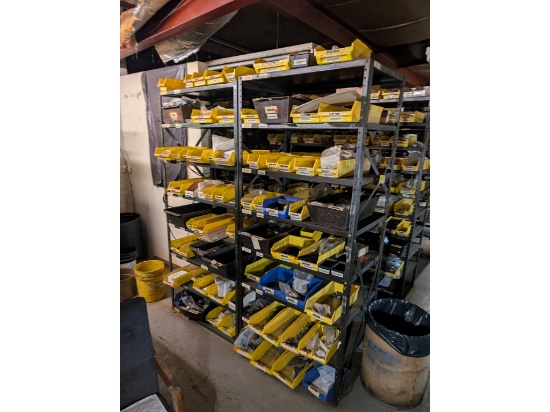 (2) 3' Steel Shelves W/ Hardware/Inventory