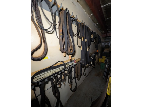 Large Assortment Of Belts
