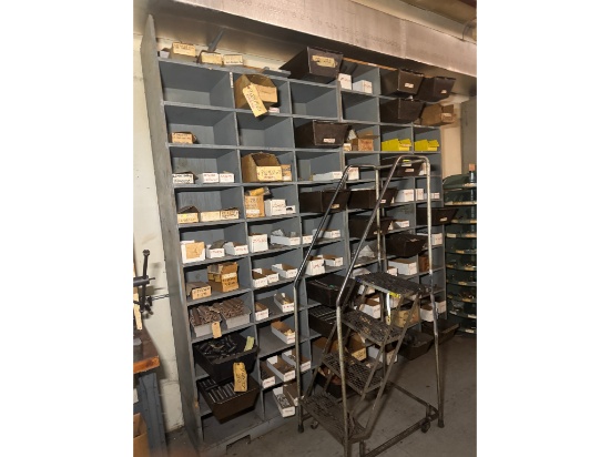 (2) Wood Shelves W/ Spring Inventory