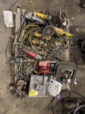 Chains, Grinder, C Clamps, Grease Guns