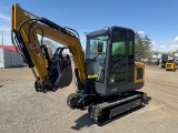 Agt MY50R Enclosed Mini Excavator W/ Hydraulic Thumb