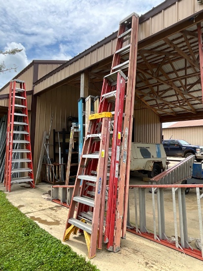 12' 8' 6' Fiberglass Ladder
