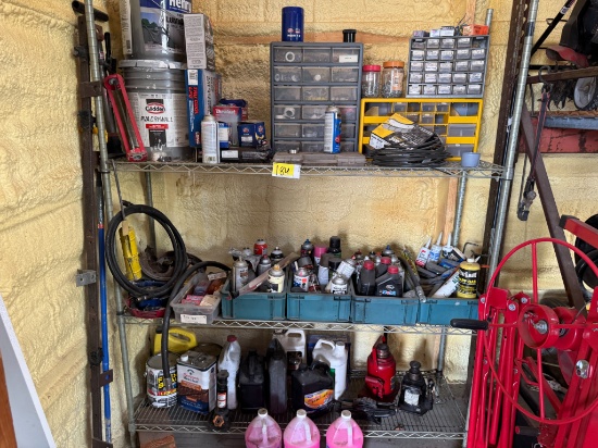60" Wire Rack W/ Contents-Hardware, Hardware