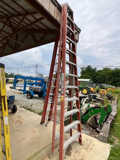 12' Werner Fiberglass Ladder