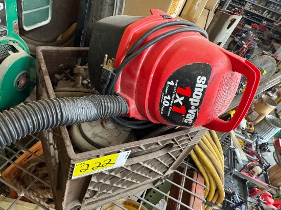 Chain, 1Gal. Shop Vac & Bin