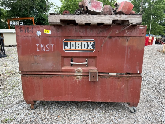 6'x55" Locking Job Box