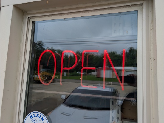 Neon Open Sign