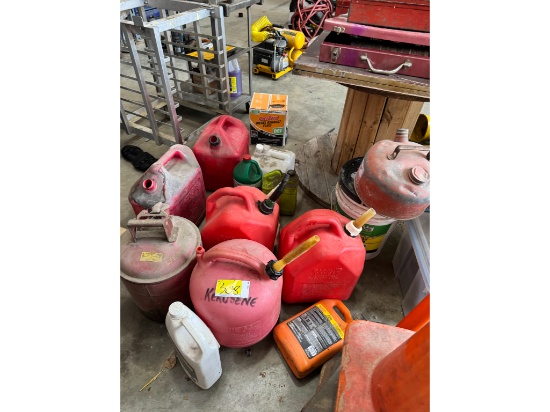 (8) Various Fuel Cans