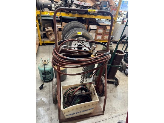 Welding Cart W/ Welding Accessories
