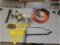 Plate Vise, Air Nozzle, Snips, Fish Tape
