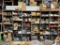 Shelf w/ Ballasts, Cords, Capacitors, Bearings