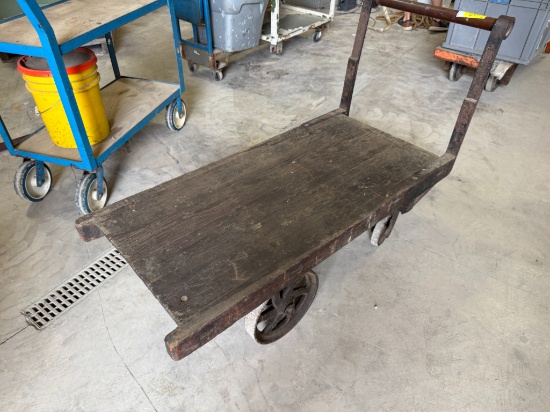 4 Wheel Warehouse Cart